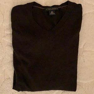 Men’s Banana Republic V Neck Sweater Brown Medium